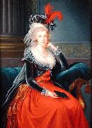 elisabeth vigee-lebrun Portrait of Maria Carolina of Austria oil painting reproduction